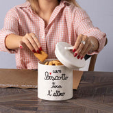 Steengoed pot Eén koekje soffre di morte e un'altra