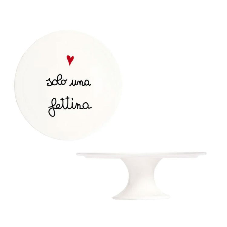 Taartstandaard van steengoed - Just a Slice