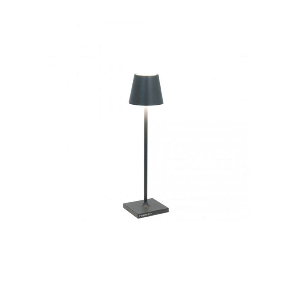 Poldina Pro Micro Tischlampe in Dunkelgrau
