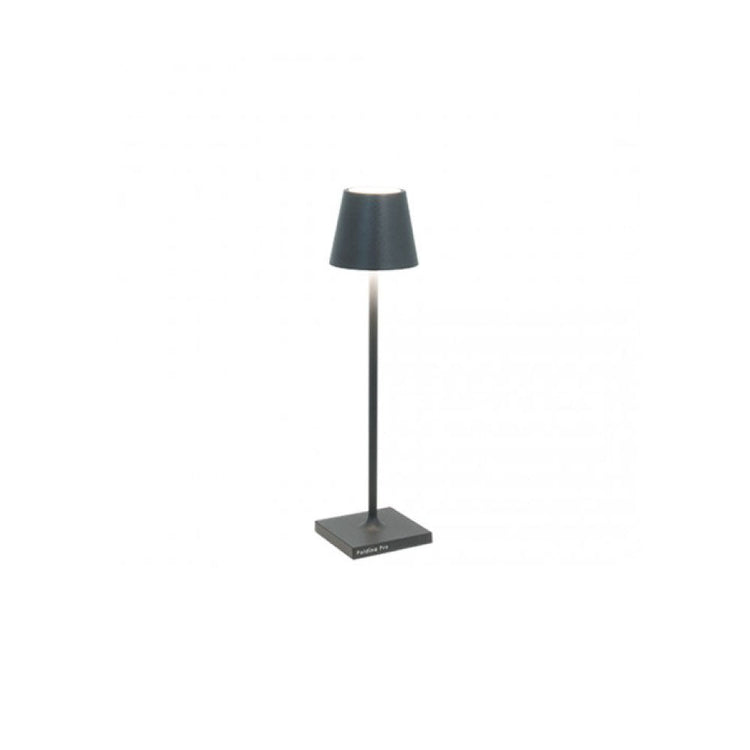 Poldina Pro Micro Tischlampe in Dunkelgrau