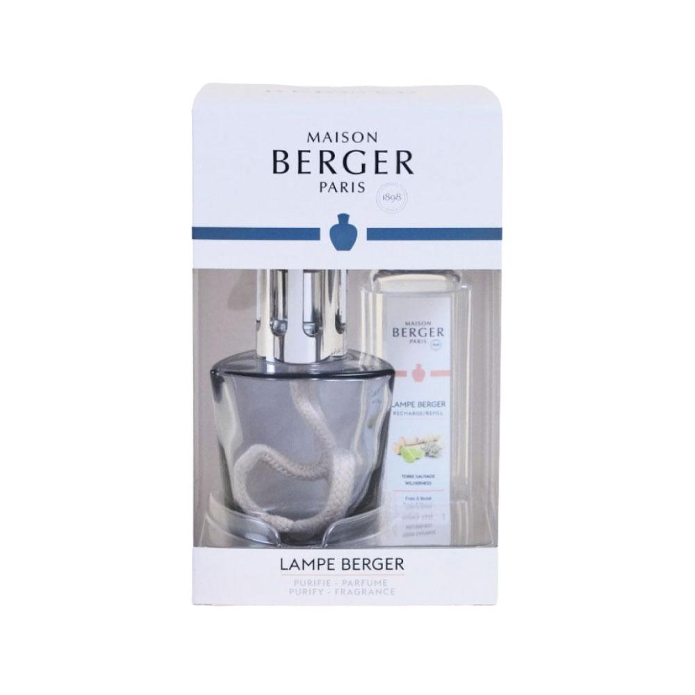 Katalytische Lampe TERRA Noir Box mit 250 ml Terre Sauvage