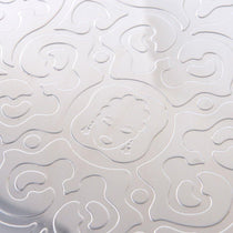 Geklede ronde schaal