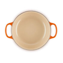 Evolution ronde gietijzeren cocotte, oranje, Ø 20