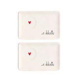 Set van 2 schoteltjes voor Espresso Dolcetto kopjes