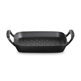 Quadratischer Grill für den Außenbereich, 30 cm hoch, 8,2 cm hoch