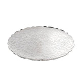 Geklede ronde schaal