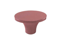 Pomello per cocotte in metallo  rosa cipria