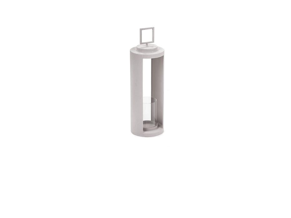METALEN ESSENTIËLE LANTAARN CM20X20X66 ICE