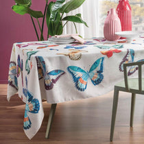 Fleckenabweisende Tischdecke Positano 155x180 cm - 6 Plätze