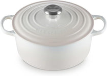 Cocotte rotonda Evolution in ghisa vetrificata verde bamboo Ø 20