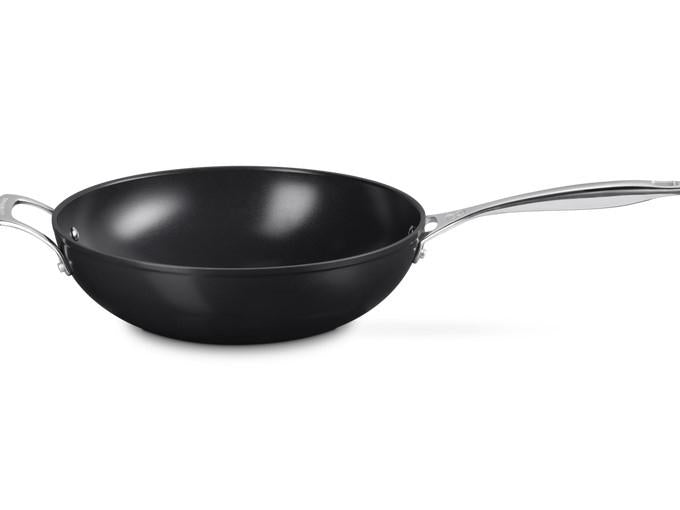 padella wok 30cm alluminio antiaderente in ceramica