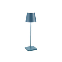 Lampada da tavolo poldina Pro blu