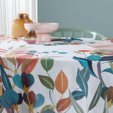 Fleckenabweisende Giverny-Tischdecke 155x180 cm - 6 Plätze