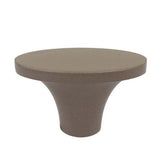 pomello per cocotte in metallo moka