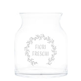 VASO FIORI FRESCHI D25CM H28CM