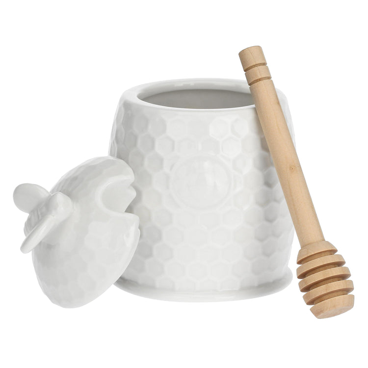 Honigglas mit Aperegina-Honiglöffel