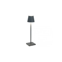 Poldina Pro Micro Tischlampe in Dunkelgrau